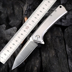 Couteau de poche pliant FB140 HK personnalisable de qualité OEM pour le camping, manche en bois, lame en acier inoxydable 3CR13 ultra-affûtée, 19 cm, garantie 1 an - Product Image 6
