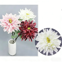 Bunga Dahlia Velvet Artificial Berkualitas Tinggi, Laris Manis, Sentuhan Realistis, Beragam Warna, Gratis, untuk Dekorasi Centerpiece Meja