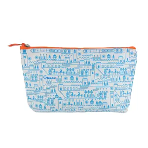 Toile sac cosmétique sac à main petite pochette sac à main étui de toilette organisateur stockage beauté maquillage voyage accessoire