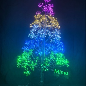 Luces Decorativas RGB de 36V para Centros Comerciales, Bodas, Casas Nuevas, con Degradado de Color, Tipo Fuegos Artificiales, para Árboles de Navidad - Product Image 2