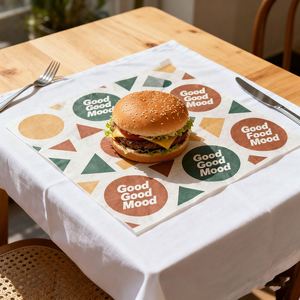Custom Logo Baking Hamburger <b>Paper</b> Greaseproof Food Grade Sandwich <b>Paper</b> <b>Wax</b> <b>Paper</b> Kitchen Bread Pad - Product Image 4