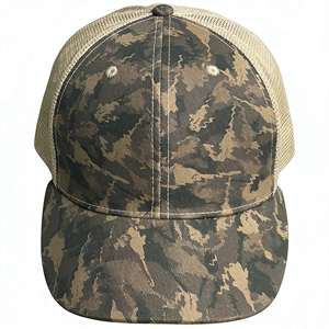 Casquette de camionneur en coton lavé à 6 panneaux - Casquette de baseball légère et respirante en maille pour le golf, la randonnée et la course à pied - Product Image 1