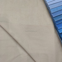 Tissus modernes 100 % polyester, anti-plis, en velours givré uni, tricotés, pour textiles de maison, rideaux et literie, teints