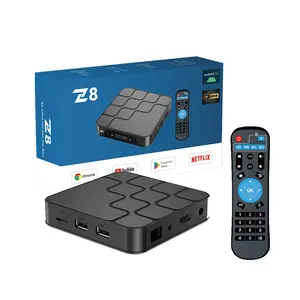 Kotak tv Android 2024 Z8 baru 12.0 Allwinner h618 Dual Band Wifi BT 5.0 kotak tv pintar 6k 4k Set Top box T95Z PLUS kotak tv android 12