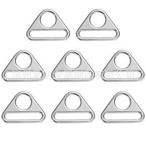 Hebilla Triangular de Acero Inoxidable Eda de 20 mm para Accesorios de Bolsos - Product Image 3