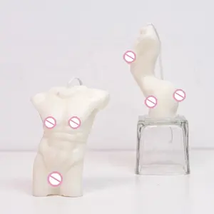 Figura de nuevo diseño hecho a mano para mujer, vela de cera de soja perfumada con forma de cuerpo humano <span class=keywords><strong>desnuda</strong></span> - Product Image 6