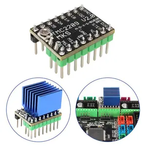 MKS TMC2209 V2.0 Stepper Motor Driver StepStick 3d peças de impressora 2.5A UART ultra silencioso para SGen_L Gen_L Robin Nano