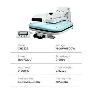 Presse à chaud conviviale, 38x38cm, avec compteur innovant détachable, facile à changer, prix bas - Product Image 4