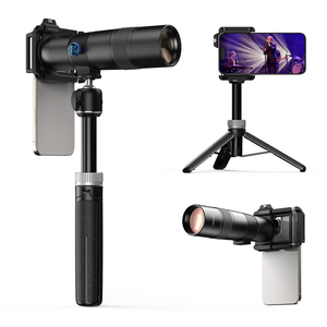 APEXEL Monocular Clip Universal 30X <span class=keywords><strong>Zoom</strong></span> Teléfono móvil Telescopio Lente Teleobjetivo Teléfono inteligente externo Lente de cámara <span class=keywords><strong>para</strong></span> teléfonos celulares - Product Image 1