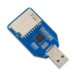 Gl3224 mô-đun USB3.0 Đầu đọc thẻ dual-thẻ dual-đọc ổ đĩa flash USB SD + TF thẻ trong một - Product Image 1