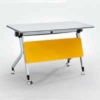 Table de formation scolaire pliante en métal de haute qualité bureau Double places moderne pour meubles de bureau à domicile