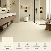 Azulejos de Porcelana Mate de 800x800mm, Foshan Guangdong, Super Blancos, Tacto Aterciopelado, Superficie Plana, Doble Cero Absorción de Agua