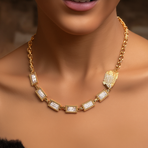 PXK-0269 สร้อยข้อมือแฟชั่นแบบโซ่และแบบเชื่อมต่อ - Product Image 3
