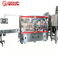 6000 BPH haute vitesse rouleau boule bouteille remplissage bouchage et bouchage ligne de production parfum déodorant Nivea Roll-on conteneur