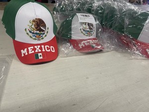 Gorra de Béisbol Unisex con Diseño Personalizado en Relieve, 7 Paneles, 100% Poliéster, Bandera de México, Joyeahome, Impresión Serigráfica, No Tejida - Product Image 4