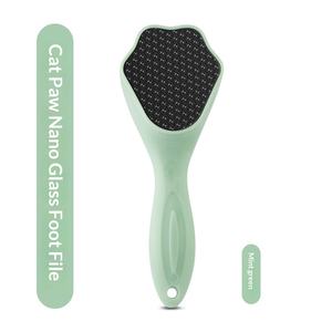 Lime <span class=keywords><strong>à</strong></span> pieds <span class=keywords><strong>en</strong></span> <span class=keywords><strong>verre</strong></span> nano <span class=keywords><strong>à</strong></span> griffes de chat, manche <span class=keywords><strong>en</strong></span> <span class=keywords><strong>plastique</strong></span>, exfoliante pour peaux mortes et callosités, pierre <span class=keywords><strong>à</strong></span> poncer pour les pieds, livraison gratuite - Product Image 6