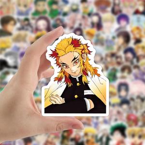 100 Uds Anime colección de dibujos animados Graffiti mezcla tema pegatina niños Notebook Skateboard equipaje portátil pegatinas personalizadas Anime - Product Image 4