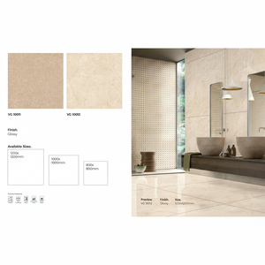 Dalles en porcelaine brillante 1200x1200, aspect luxueux, pour murs et sols, pour l'architecture - Product Image 1