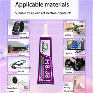 50ml MS.JS + keo đen 50ml keo dán màn hình điện tử áp dụng cho màn hình cong bảo trì điện thoại di động-50ml zhanlida ms. JS - Product Image 2