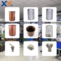 Corps de vanne de collecteur hydraulique multi-ports en aluminium moulé par gravité, usiné CNC, pour petites séries OEM, pièces industrielles pour fluides