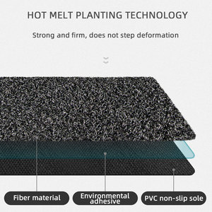 Sợi dừa tấm thảm chùi chân PVC ủng hộ xơ dừa không thấm nước ngoài trời chào đón chống trượt sàn thảm thảm cửa <span class=keywords><strong>mat</strong></span> - Product Image 6