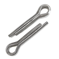 SS304/316 Stainless Steel Split Pin Fasteners Din94 Cotter Pin Clips for Connection Galvanizing Product Category Pins