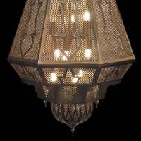 Lampe suspendue de style musulman en arabie saoudite, éclairage d'usine de Zhongshan