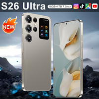 Venta Directa de Fábrica, S26 Ultra, 16GB de RAM, 1TB de Almacenamiento, Teléfono Inteligente de 7.3 Pulgadas, Cámara de 108MP, Android 15, CDMA, LTE