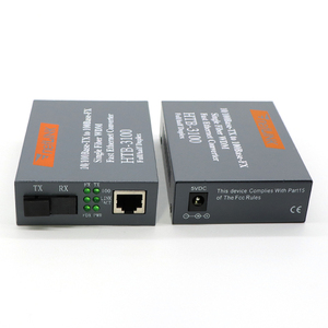 Convertidor <span class=keywords><strong>de</strong></span> Medios <span class=keywords><strong>de</strong></span> Fibra Monomodo HTB-3100AB 10/100M 25KM con RJ45 Netlink para <span class=keywords><strong>Redes</strong></span> FTTH/FTTB/FTTX, Certificado CE - Product Image 3
