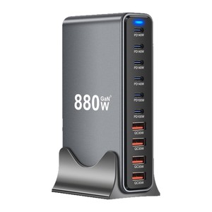 Nuevo <span class=keywords><strong>Cargador</strong></span> de Escritorio de 1000W, Adaptador GaN PD de 880W, <span class=keywords><strong>Cargador</strong></span> Multifunción de <span class=keywords><strong>10</strong></span> Puertos y 1000W para Carga Rápida de Samsung, Apple y <span class=keywords><strong>iPhone</strong></span> - Product Image 4