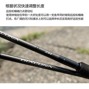 Canne à pêche Shimano Dialuna Zm 2026 Surf Rod, action moyenne rapide, pour la pêche au bar en mer, en rivière et en lac. - Product Image 5