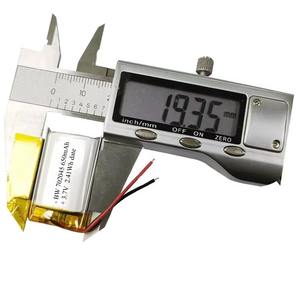 Небольшой 3,7 В 650 мАч перезаряжаемый полимерный литий-ионный аккумулятор 702045 мешочек литий-ионные аккумуляторы для GPS-устройств - Product Image 3