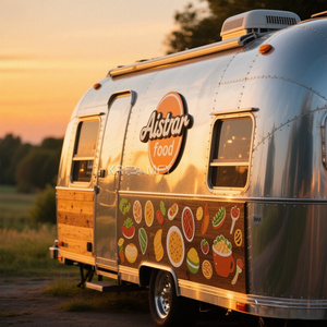 Camión de Comida 2025, Camión de Pizza, Camión de Helados, Remolques de Comida Totalmente Equipados, Estándar Europeo, Cafetería Móvil - Product Image 6