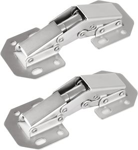 Charnière de porte grenouille en fer réglable Offre Spéciale charnière de pont hydraulique à fermeture douce pour armoires de bureau à domicile de chambre à coucher de cuisine - Product Image 1
