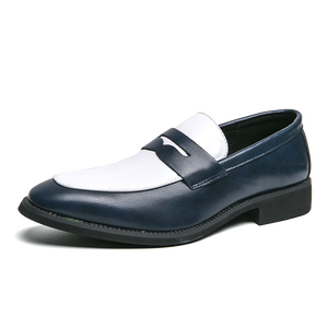 Mocasines Oxford Clásicos de Vestir Negros para Hombre, con Punta en Pico, Tallas 38-46 - Product Image 1