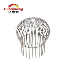 Huasimeng - Rejilla de Drenaje de Acero Inoxidable 304, Moderna y Simple, con Fijación por Tornillo, para Protección del Drenaje de Techos y Balcones Exteriores - Product Image 1