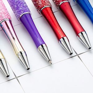 DIY Beaded Ballpoint <b>Pens</b> with Glittering Rhinestones, Multicolor Starry Design, Creative Craft Gift for All Ages - Product Image 3