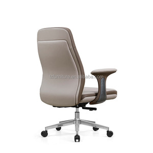 Chaise de bureau ergonomique moderne en PU, réglable en hauteur, chaise d'ordinateur, mobilier de bureau, chaises en cuir pour bureau - Product Image 4