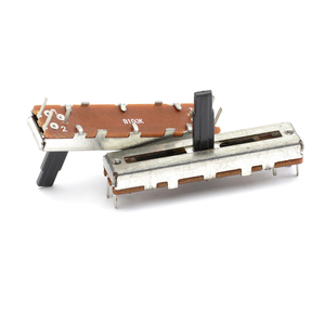 Potenciómetro deslizante simple/doble B50K de 30 mm con estuche de viaje de hierro de 45.3*8.3*7.0 mm y paño antipolvo - Product Image 2