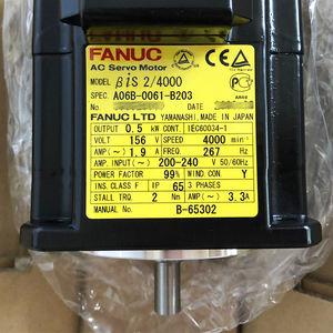 Servomoteur AC A06B-0061-B203 Fanuc pour machines CNC pour la programmation PLC et le contrôle industriel - Product Image 2