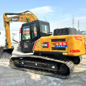 Used SANY SY215C 21.5Ton excavator in shanghai hydraulic crawler type second hand excavator - Product Image 1