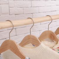 Porte-vêtement en bois pour enfants, porte-fenêtre amovible