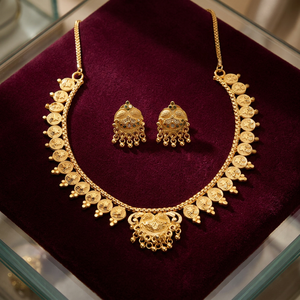 ขายส่ง14K 18K 24K เครื่องประดับทองเหลืองแบบดั้งเดิมสร้อยคอโซ่หรูหราเครื่องประดับแฟชั่นขึ้นรูป - Product Image 3