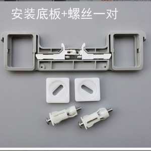 Hengjie Toilet Seat Accessories Universal Screws with Nylon Expansion Bolts Square Washers for Top Mounting <b>Bath</b> <b>Hardware</b> <b>Sets</b> - Product Image 5