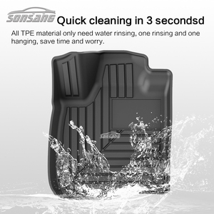 SONSANG personnalisé ensemble complet de tapis de voiture antidérapants fabricant 5D TPE tapis de sol de voiture pour Honda HRV Hrv Hr-v 2024 <span class=keywords><strong>2023</strong></span> tapis de voiture - Product Image 2