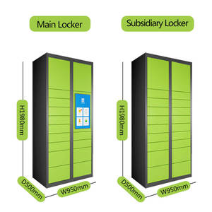 <strong>Vendors</strong> Networking System Smart Campus Indoor Outdoor Parcel Drop Box Self Pickup Smart Courier Cabinet Delivery Storage Locker - Product Image 4