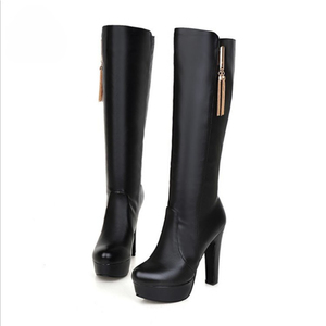 <span class=keywords><strong>Bottes</strong></span> longues en cuir PU pour <span class=keywords><strong>femme</strong></span>, <span class=keywords><strong>bottes</strong></span> <span class=keywords><strong>de</strong></span> <span class=keywords><strong>pluie</strong></span>, <span class=keywords><strong>bottes</strong></span> au-dessus du genou personnalisées, vente en gros d'usine 2025 - Product Image 6