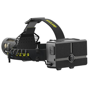 Linterna Frontal Láser Blanca Recargable con Zoom, Sensor de Movimiento, 6000mAh, 10W, para Pesca, Espeleología, Búsqueda y Rescate al Aire Libre - Product Image 1