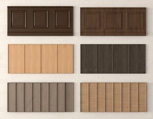 Paneles de Pared de Madera Maciza Multi-Estilo, Insonorizados e Impermeables, con Diseño Moderno para Sala de Estar y Uso en Hoteles, Servicios de Diseño Personalizado - Product Image 1