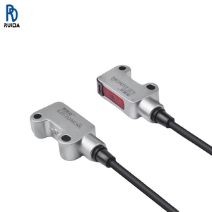 เซ็นเซอร์โฟโตอิเล็กทริกแบบกระจายแสง 21 จุด  ชนิด DC 4 สาย NO+NC ระยะตรวจจับขนาดเล็กพิเศษ ปรับระยะตรวจจับได้  ตรวจจับด้านข้าง - Product Image 1